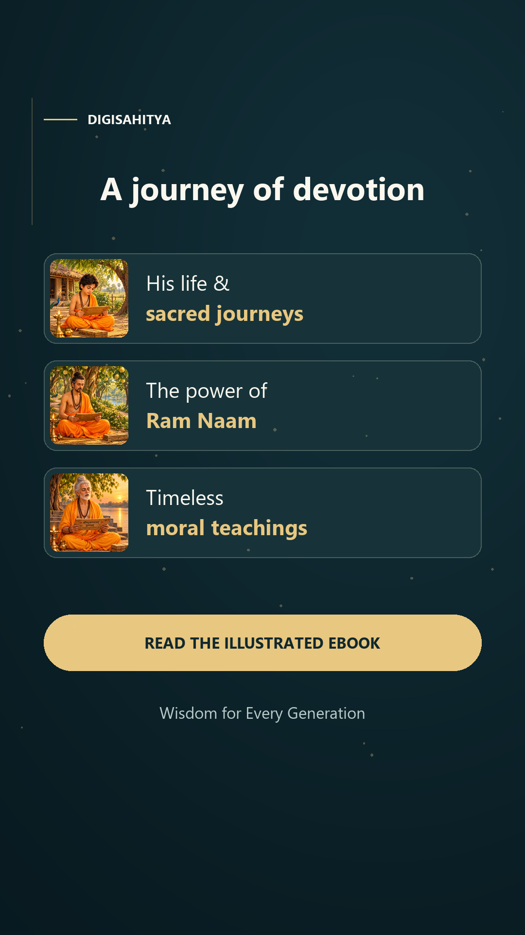 Kalyug Saint Tulsidas – Wisdom for Every Generation (Illustrated English Ebook)